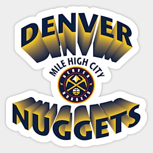 Mile High City Nuggets Sticker